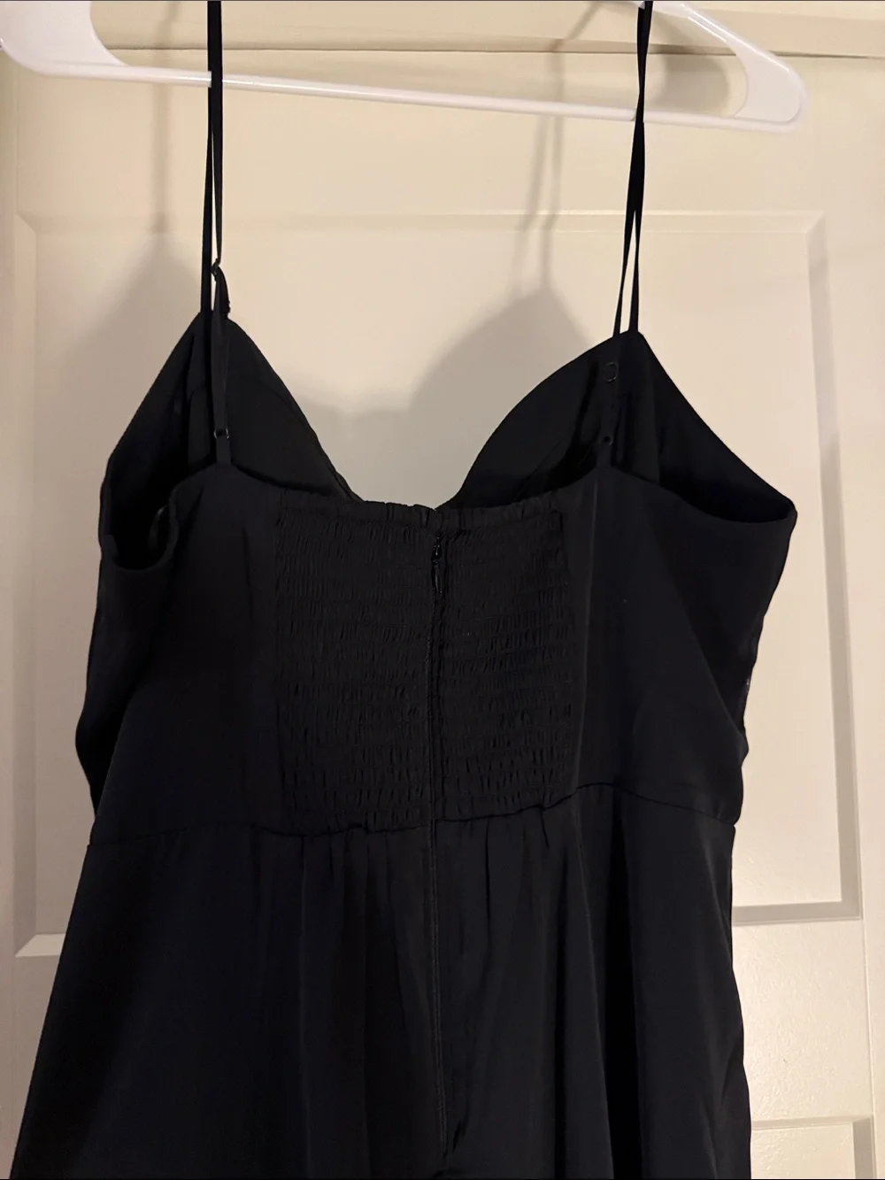 Abercrombie & Fitch Black Maxi Slip Dress with Spaghetti Straps